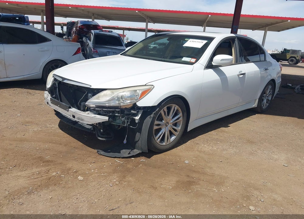 2013 HYUNDAI GENESIS VIN: KMHGC4DD5DU251150
