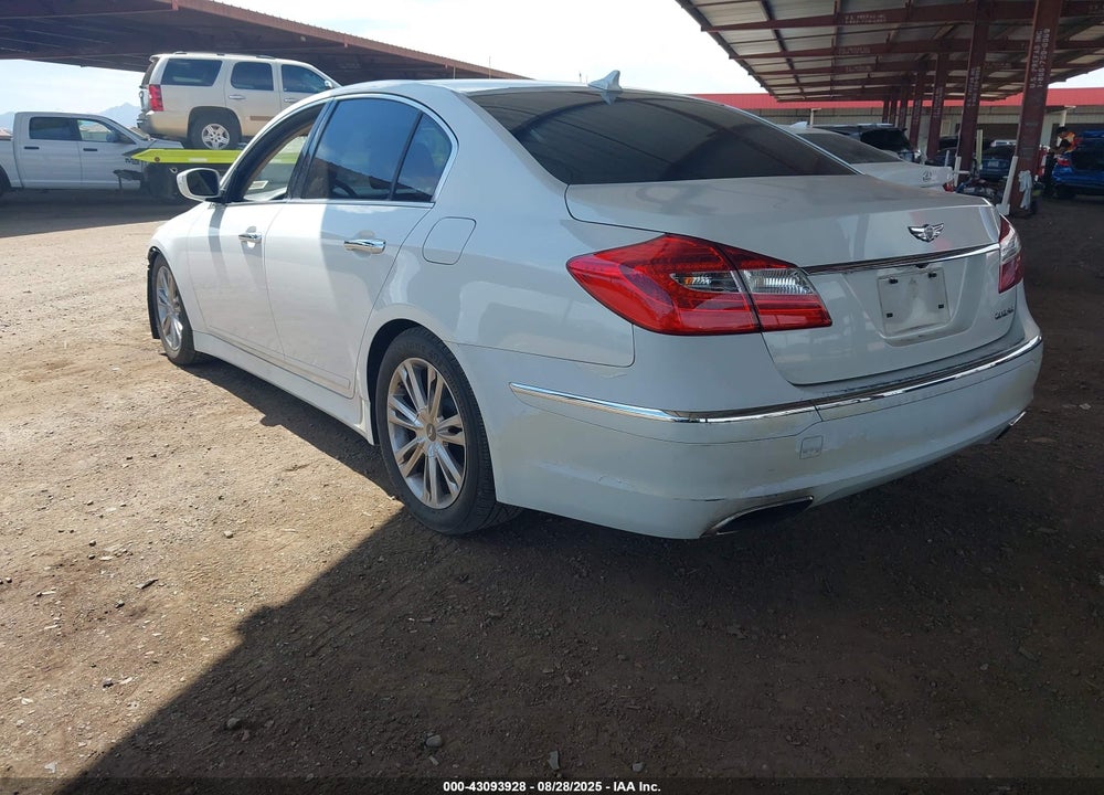 2013 HYUNDAI GENESIS VIN: KMHGC4DD5DU251150