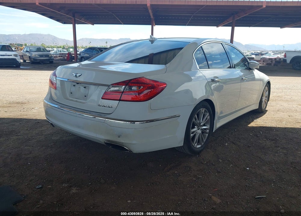 2013 HYUNDAI GENESIS VIN: KMHGC4DD5DU251150