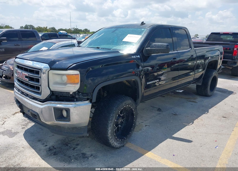 2014 GMC SIERRA 1500 SLE VIN: 1GTV2UEHXEZ196201