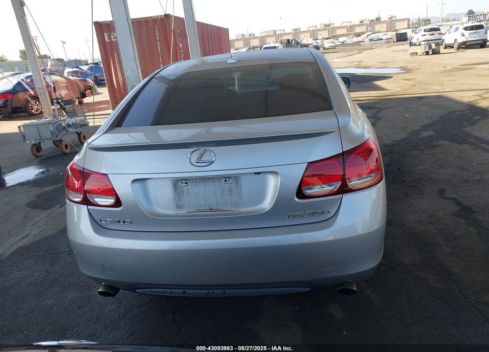 2007 LEXUS GS 350 VIN: JTHBE96SX70019638
