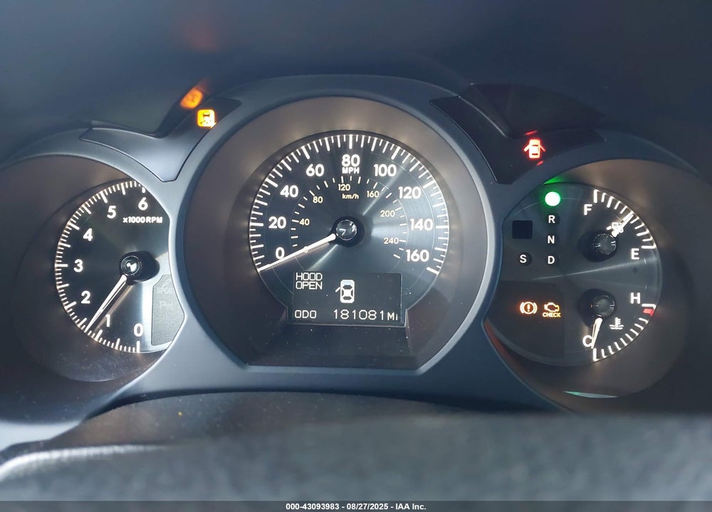 2007 LEXUS GS 350 VIN: JTHBE96SX70019638