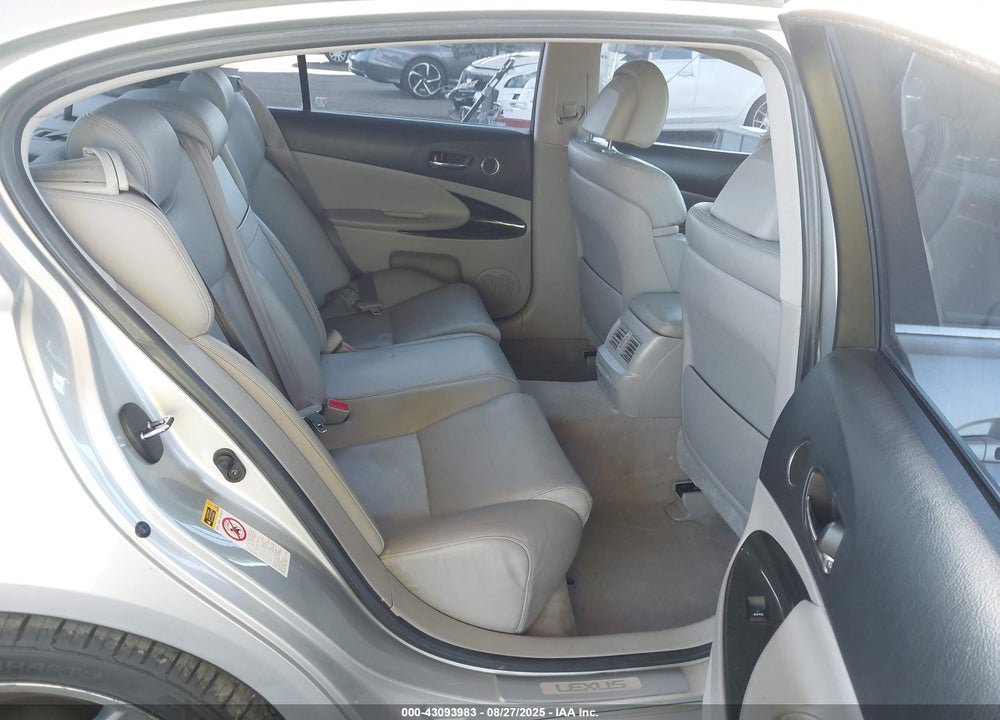 2007 LEXUS GS 350 VIN: JTHBE96SX70019638