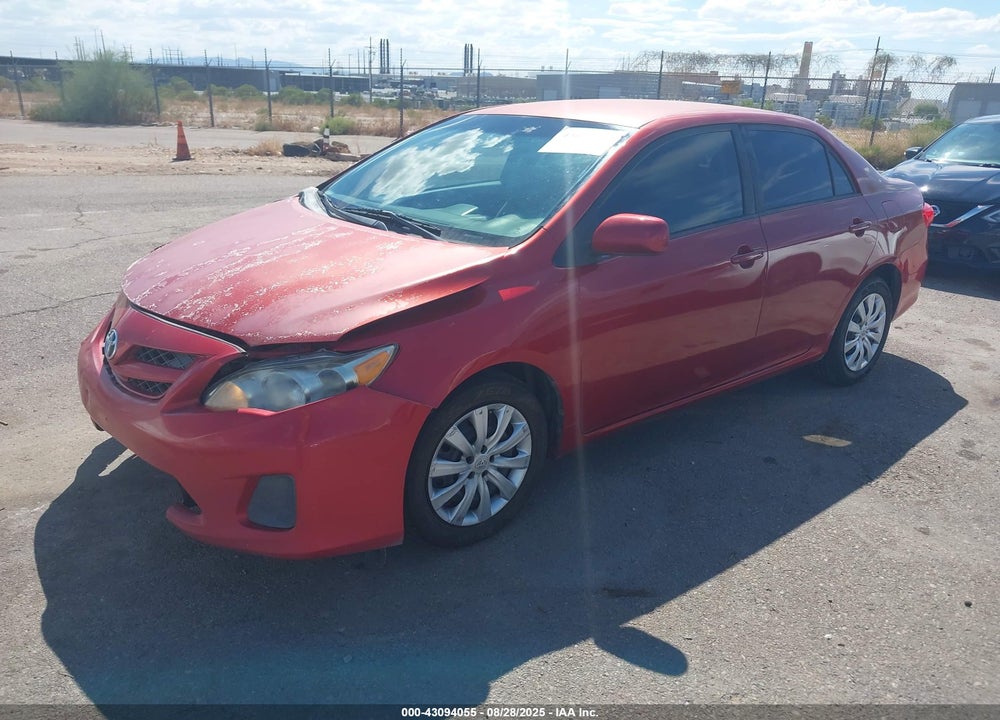 2012 TOYOTA COROLLA VIN: 2T1BU4EE5CC868188