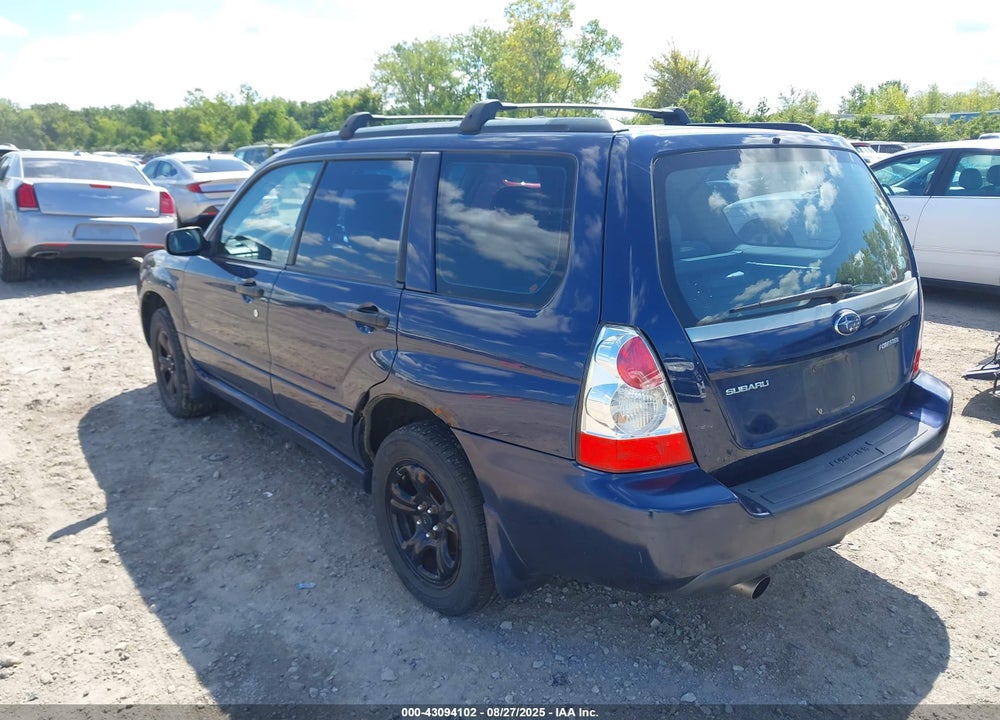 2006 SUBARU FORESTER 2.5X VIN: JF1SG63616H757450