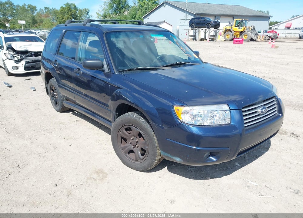 2006 SUBARU FORESTER 2.5X VIN: JF1SG63616H757450