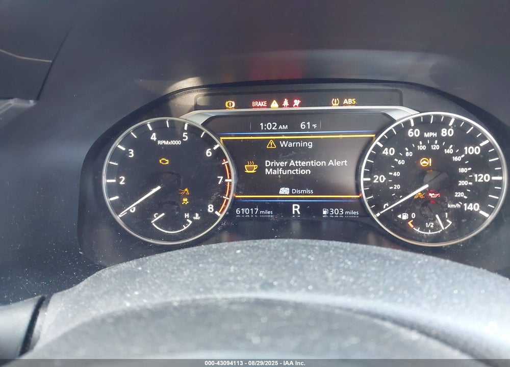 2021 NISSAN ALTIMA VIN: 1N4BL4DW7MN375954