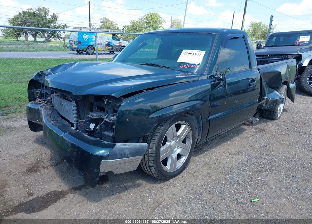 2004 CHEVROLET SILVERADO 1500 LS VIN: 1GCEC14T04Z122172