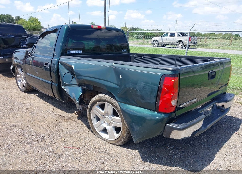 2004 CHEVROLET SILVERADO 1500 LS VIN: 1GCEC14T04Z122172
