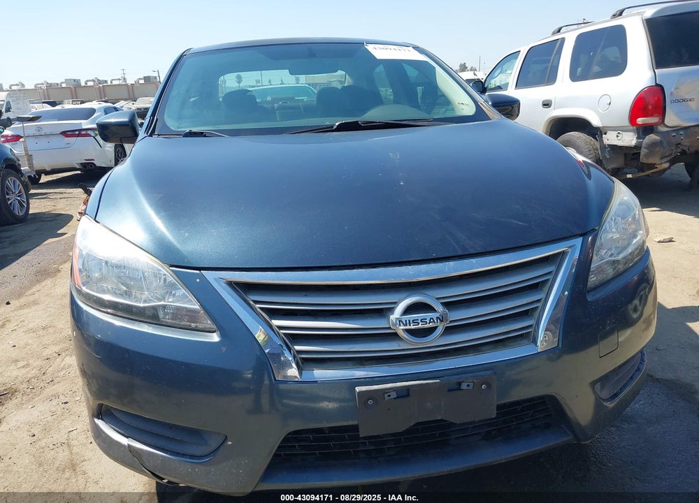2013 NISSAN SENTRA VIN: 3N1AB7AP3DL733884