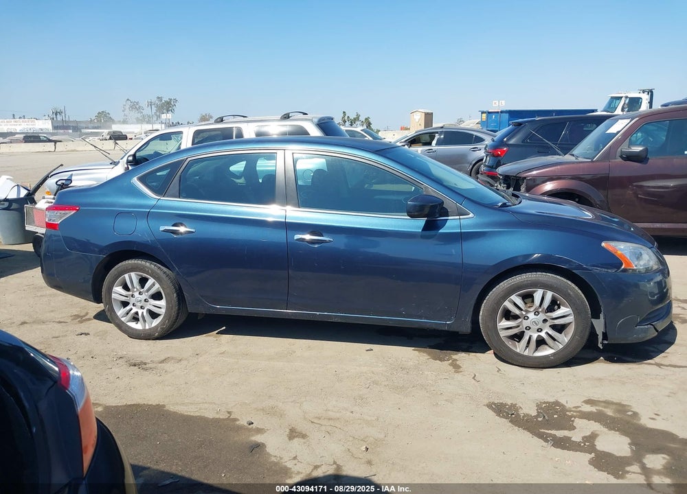 2013 NISSAN SENTRA VIN: 3N1AB7AP3DL733884