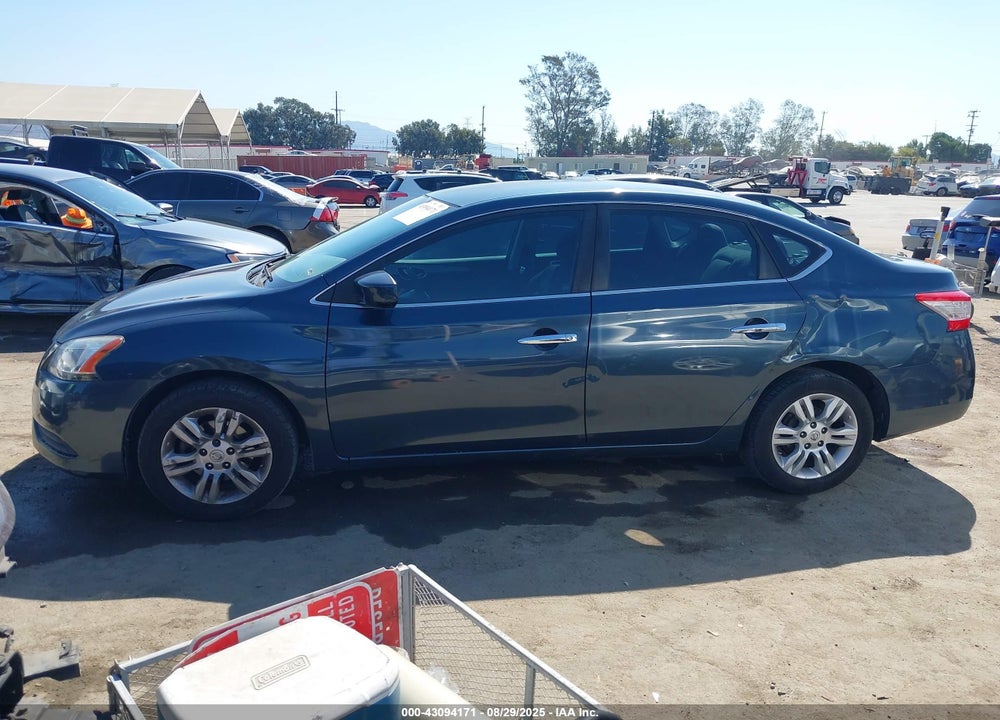 2013 NISSAN SENTRA VIN: 3N1AB7AP3DL733884