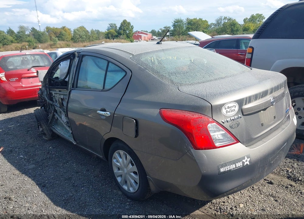 2012 NISSAN VERSA VIN: 3N1CN7AP8CL854571