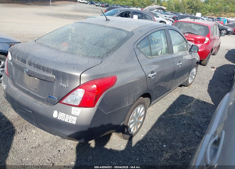 2012 NISSAN VERSA VIN: 3N1CN7AP8CL854571
