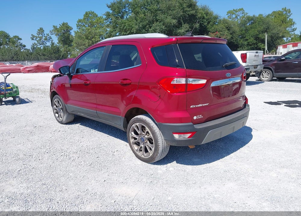 2020 FORD ECOSPORT VIN: MAJ6S3KL2LC377158