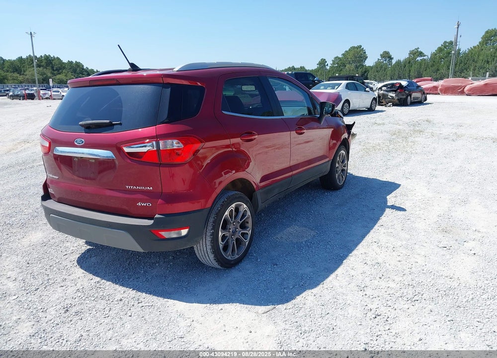 2020 FORD ECOSPORT VIN: MAJ6S3KL2LC377158