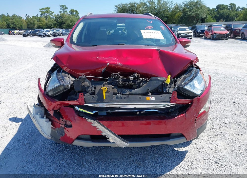 2020 FORD ECOSPORT VIN: MAJ6S3KL2LC377158