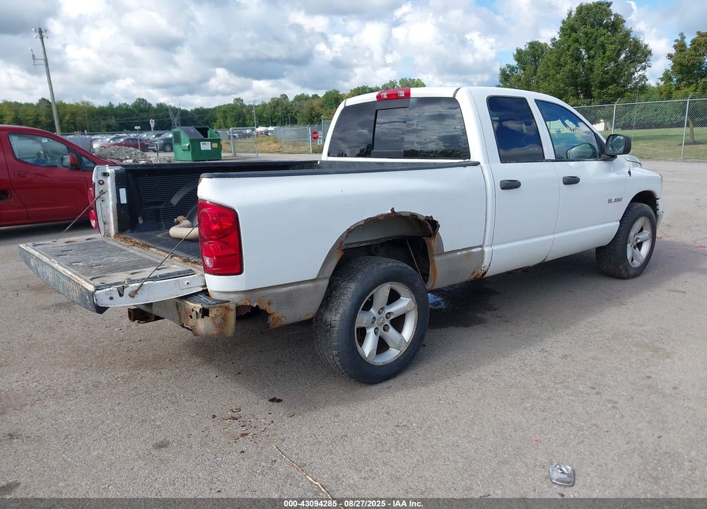 2008 DODGE RAM 1500 VIN: 1D7HU18N58S567520