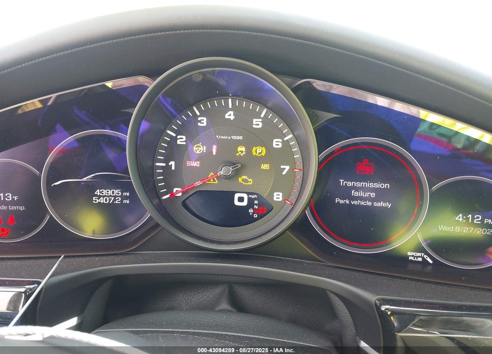 2021 PORSCHE PANAMERA VIN: WP0AJ2A71ML116403