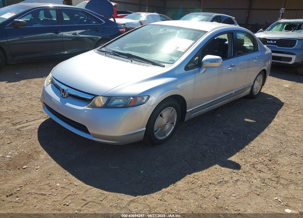 2008 HONDA CIVIC HYBRID VIN: JHMFA36278S031021