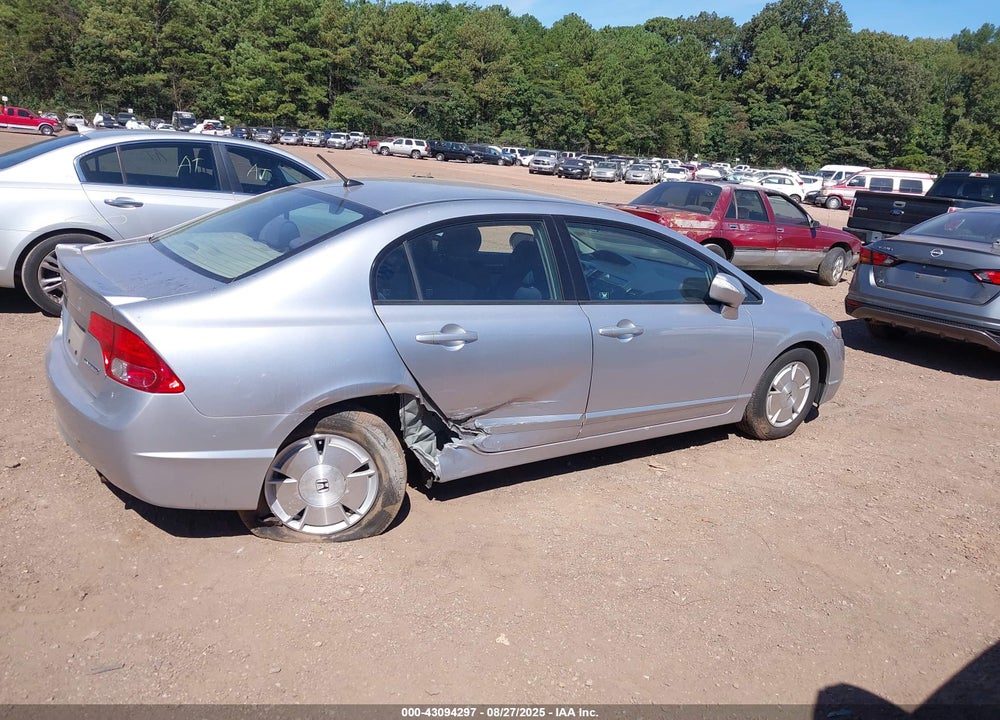 2008 HONDA CIVIC HYBRID VIN: JHMFA36278S031021