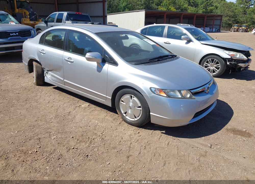 2008 HONDA CIVIC HYBRID VIN: JHMFA36278S031021