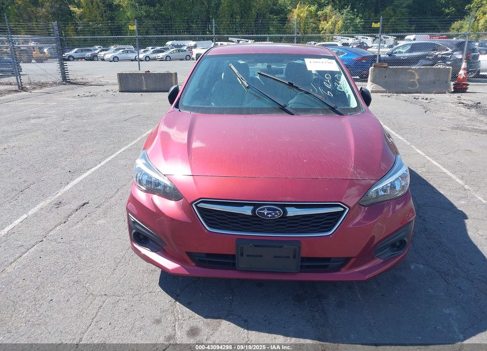 2018 SUBARU IMPREZA 2.0I VIN: 4S3GKAA61J3620583