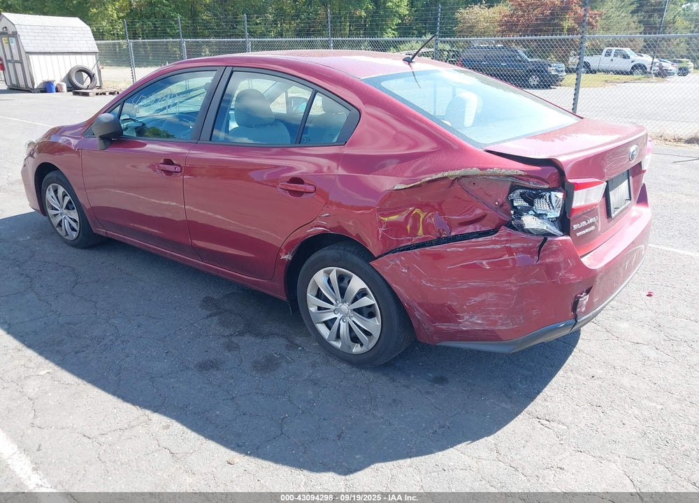 2018 SUBARU IMPREZA 2.0I VIN: 4S3GKAA61J3620583