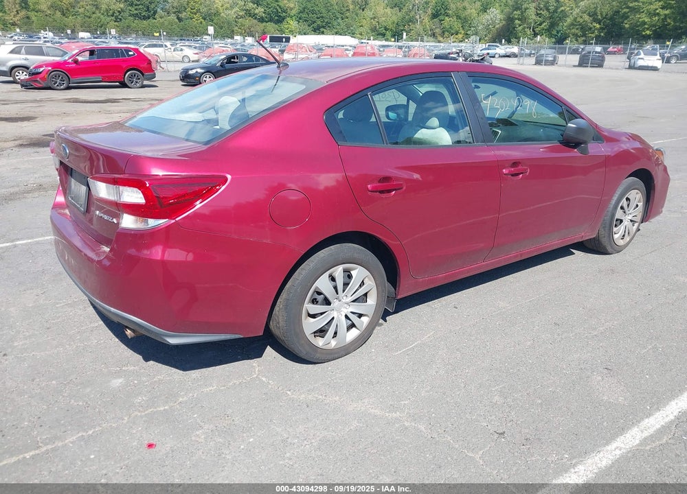 2018 SUBARU IMPREZA 2.0I VIN: 4S3GKAA61J3620583