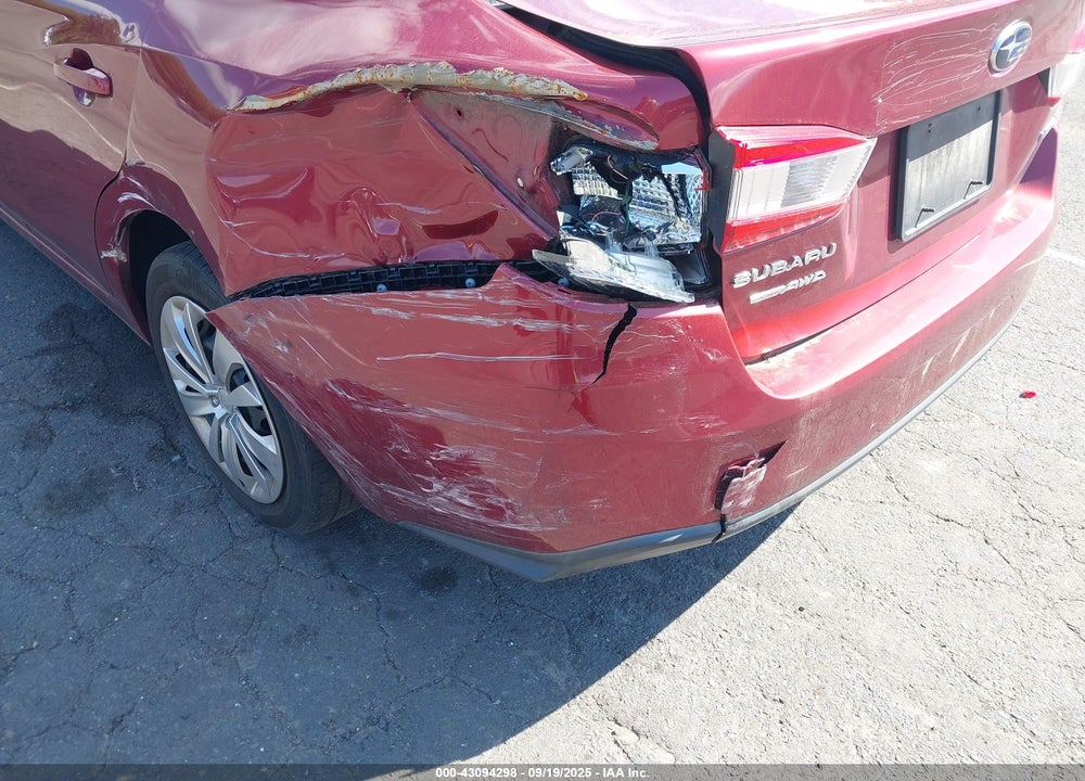 2018 SUBARU IMPREZA 2.0I VIN: 4S3GKAA61J3620583