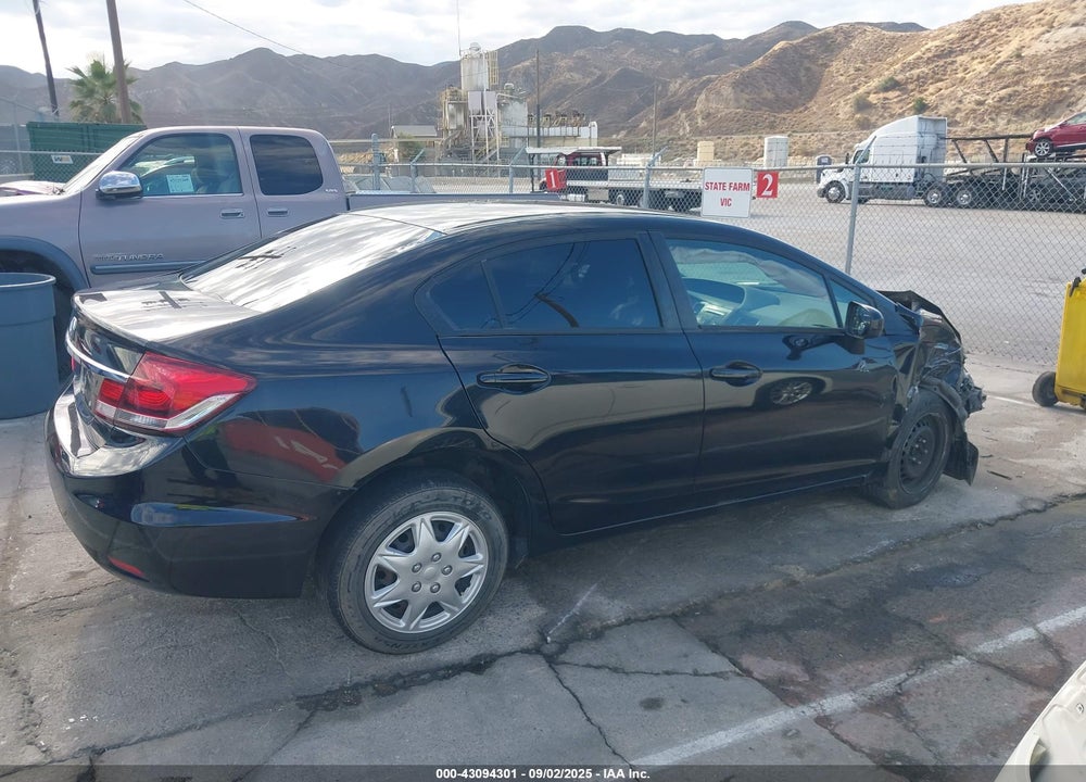 2015 HONDA CIVIC VIN: 19XFB2F56FE706795