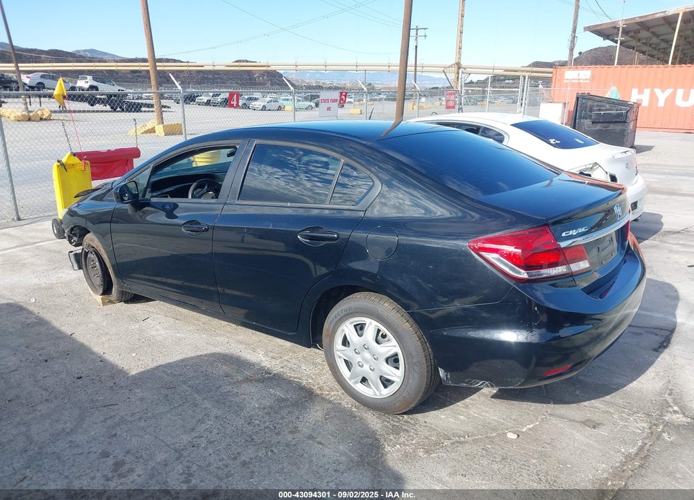 2015 HONDA CIVIC VIN: 19XFB2F56FE706795