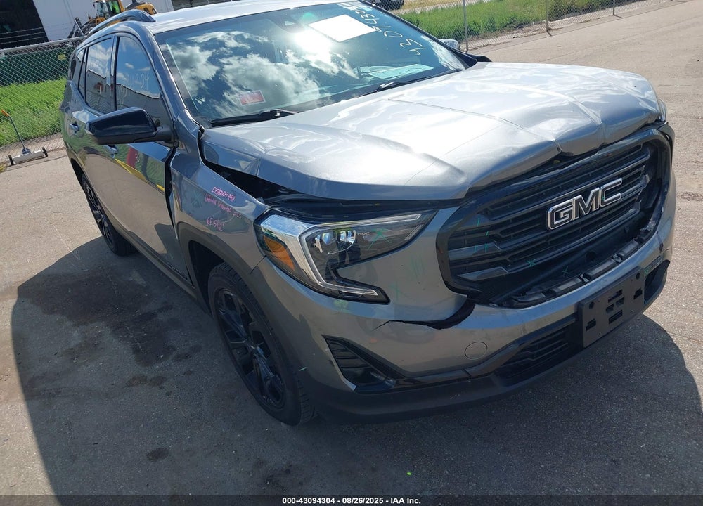 2021 GMC TERRAIN FWD SLT VIN: 3GKALPEV1ML332891