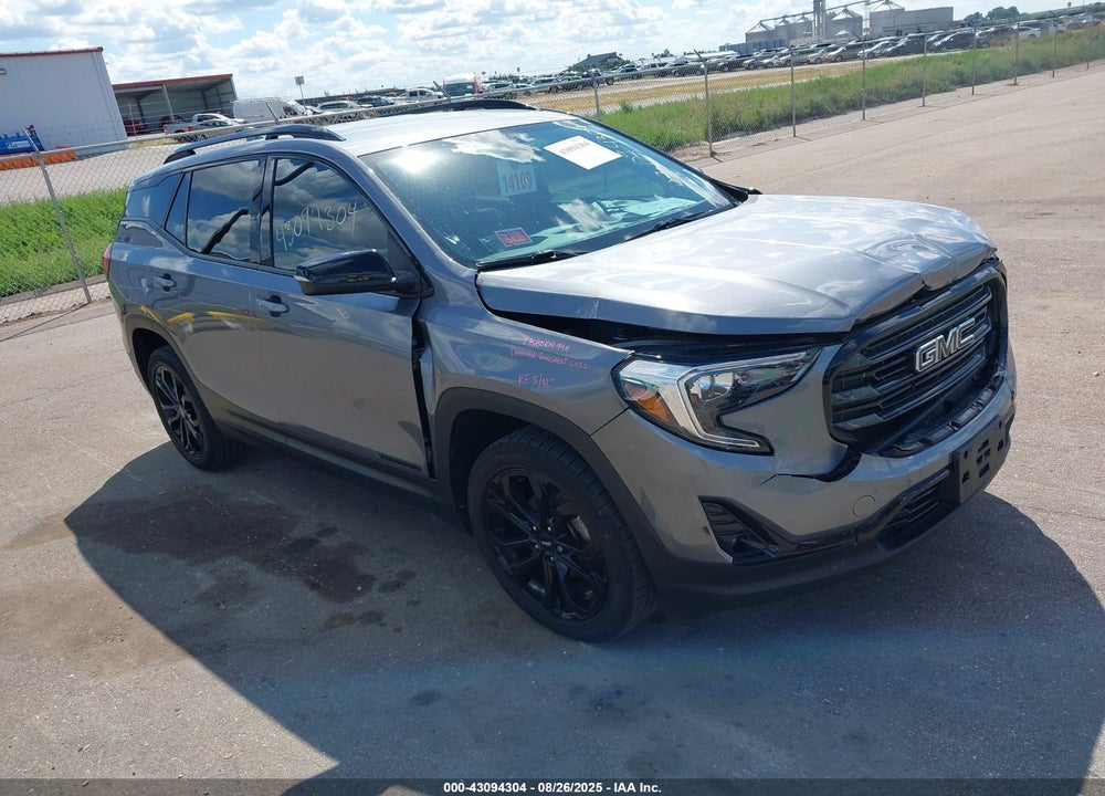 2021 GMC TERRAIN FWD SLT VIN: 3GKALPEV1ML332891