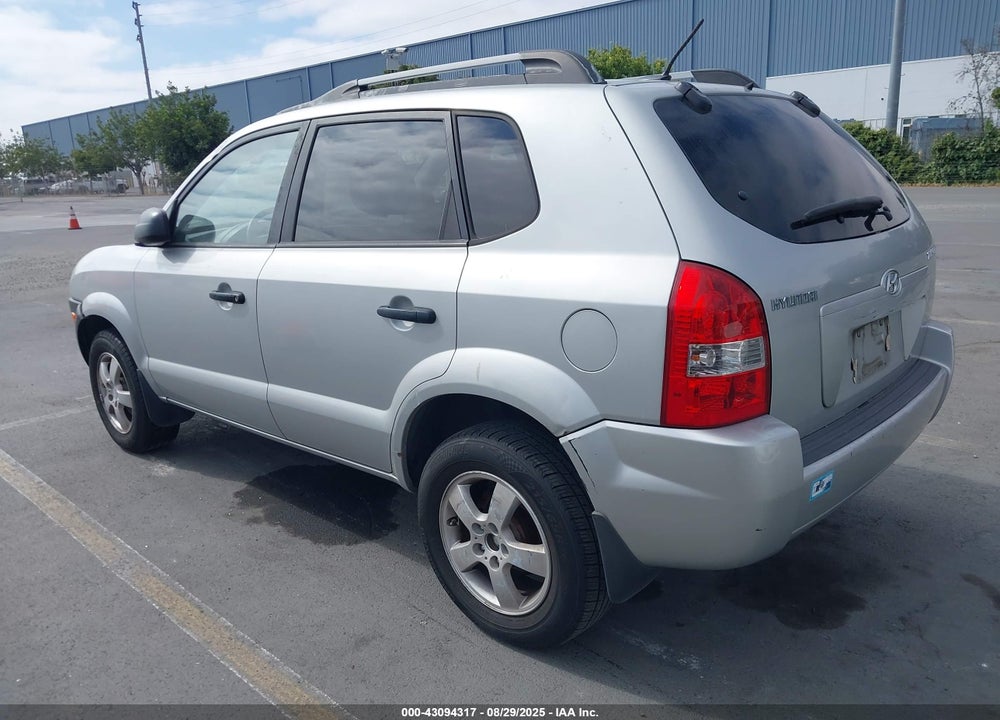 2008 HYUNDAI TUCSON GLS VIN: KM8JM12B18U860857