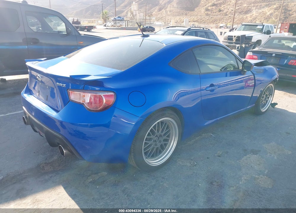 2014 SUBARU BRZ VIN: JF1ZCAC11E9605906