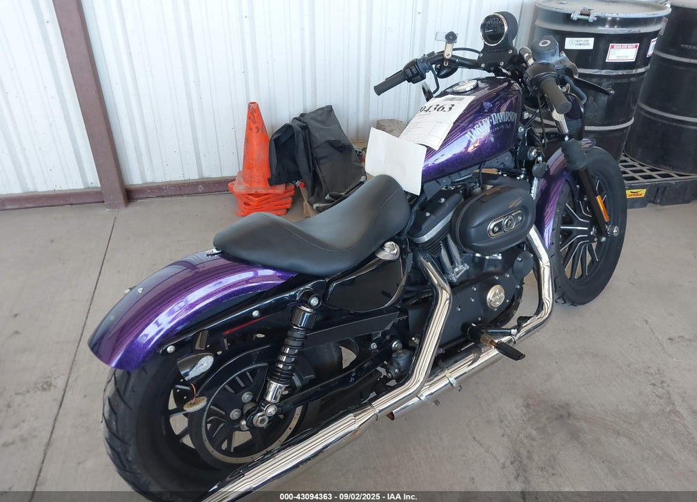 2014 HARLEY-DAVIDSON XL883 IRON 883 VIN: 1HD4LE211EC417952