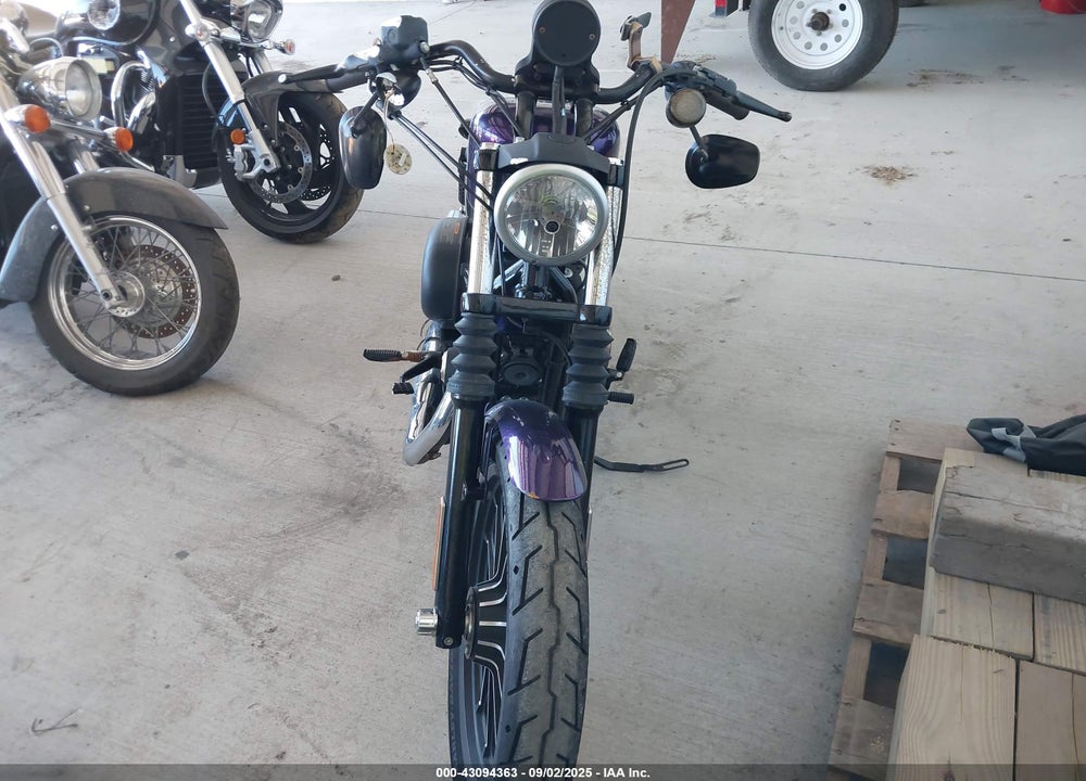 2014 HARLEY-DAVIDSON XL883 IRON 883 VIN: 1HD4LE211EC417952