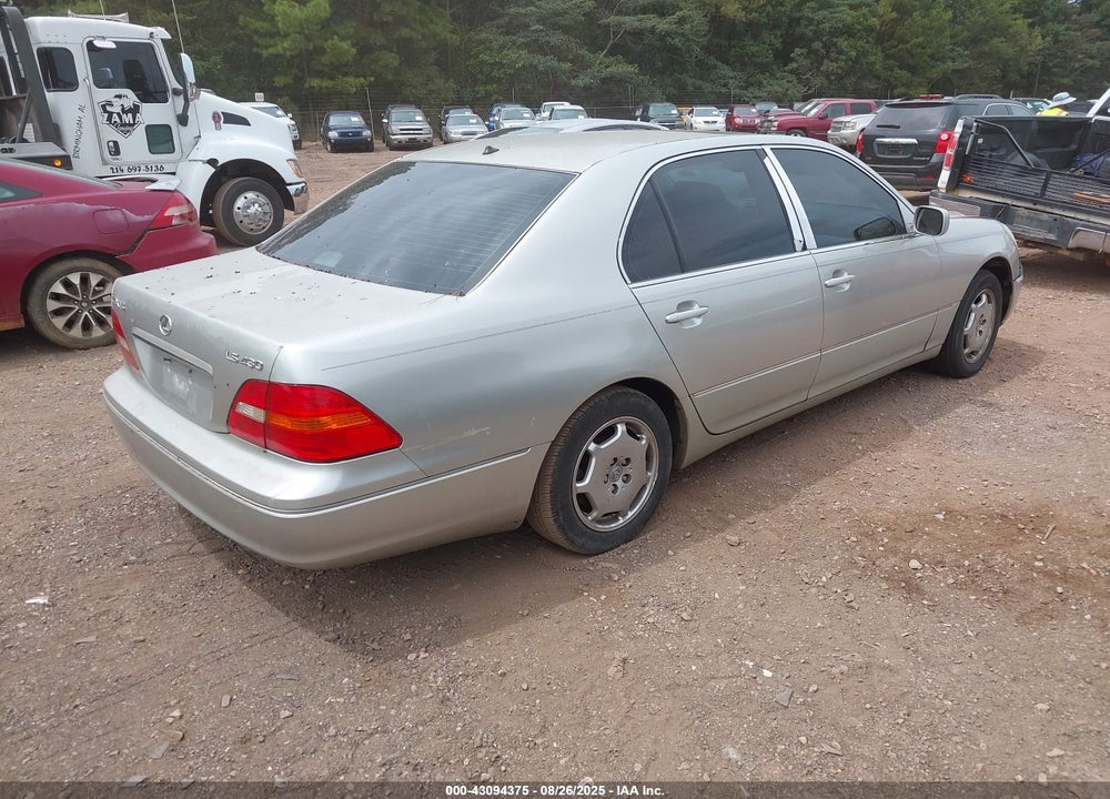 2002 LEXUS LS 430 VIN: JTHBN30F820064224