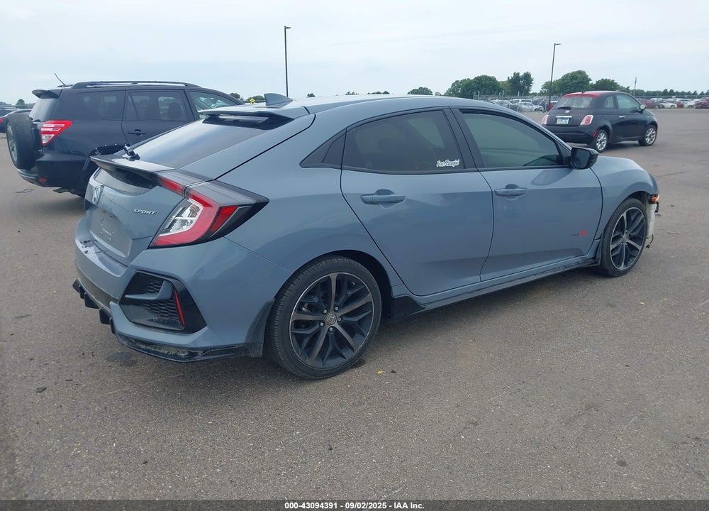 2021 HONDA CIVIC VIN: SHHFK7G4XMU220872