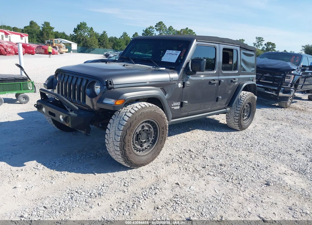 2018 JEEP WRANGLER UNLIMITED VIN: 1C4HJXDN7JW206428
