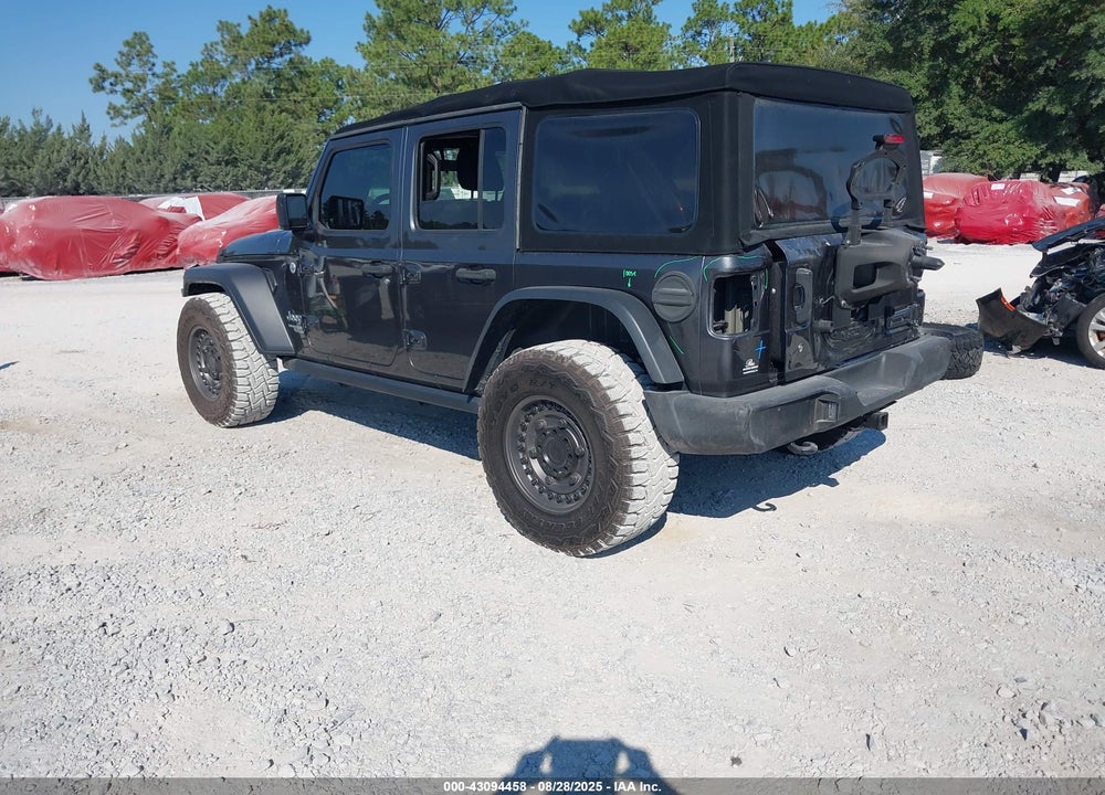 2018 JEEP WRANGLER UNLIMITED VIN: 1C4HJXDN7JW206428