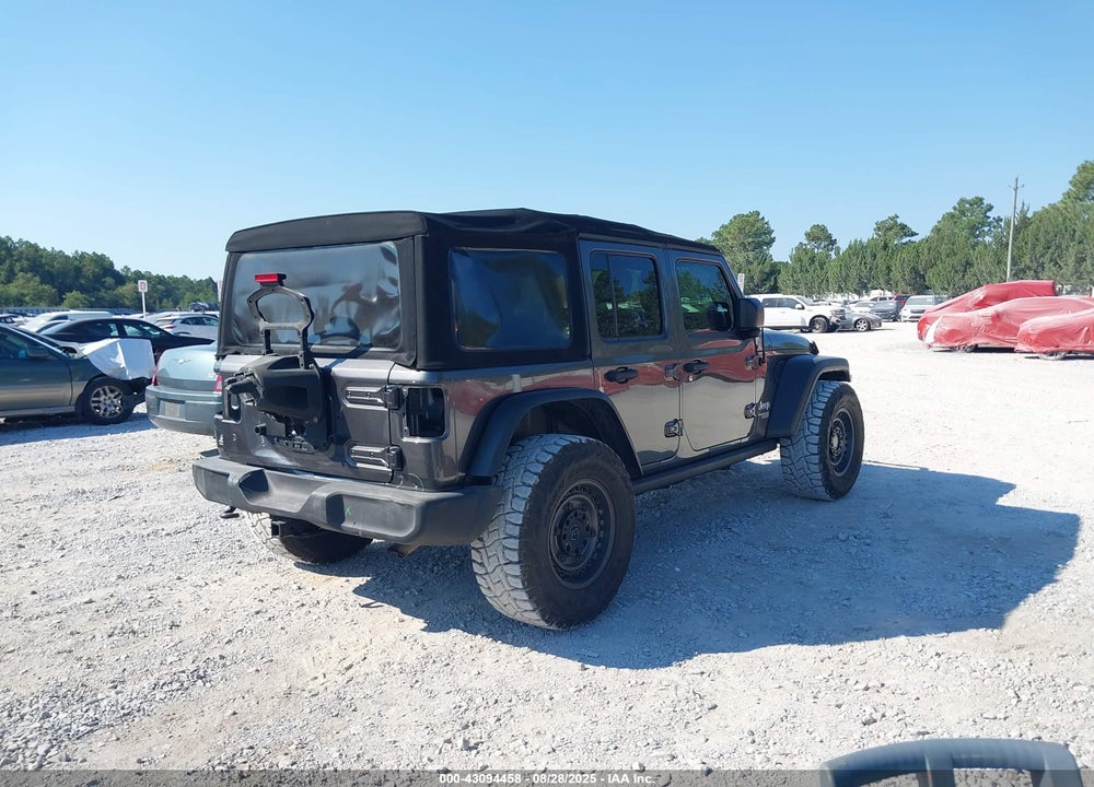 2018 JEEP WRANGLER UNLIMITED VIN: 1C4HJXDN7JW206428