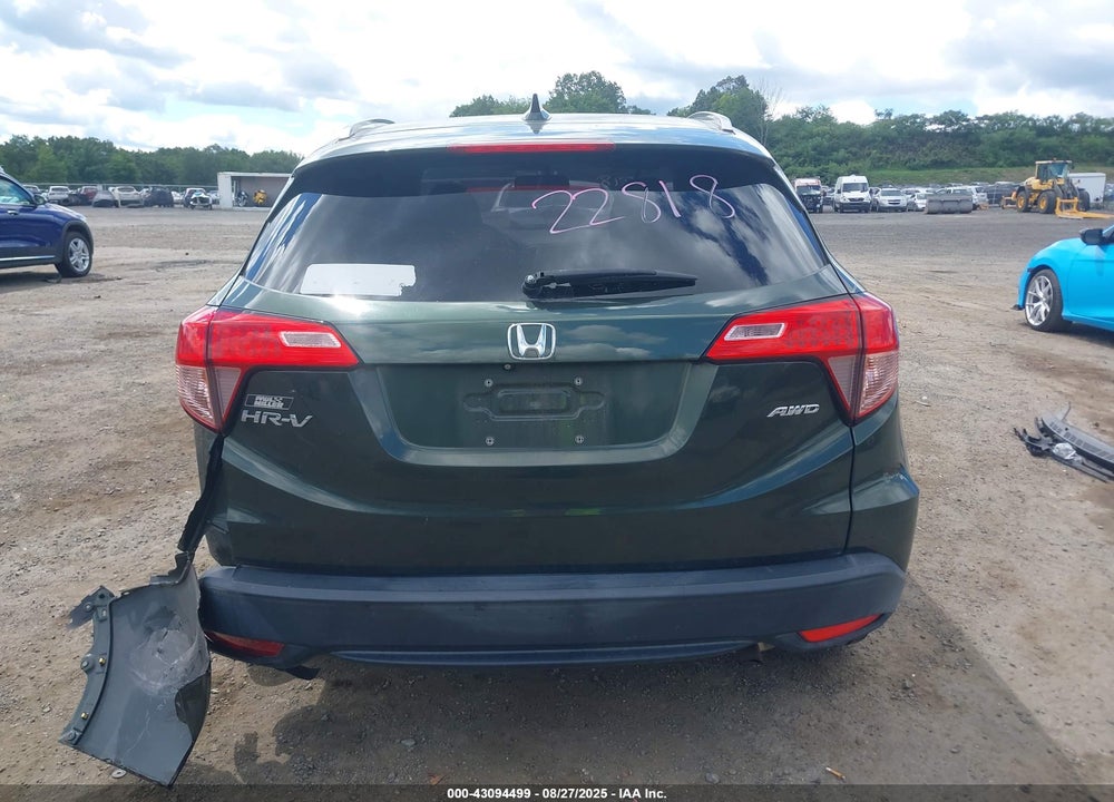 2016 HONDA HR-V VIN: 3CZRU6H72GM714391