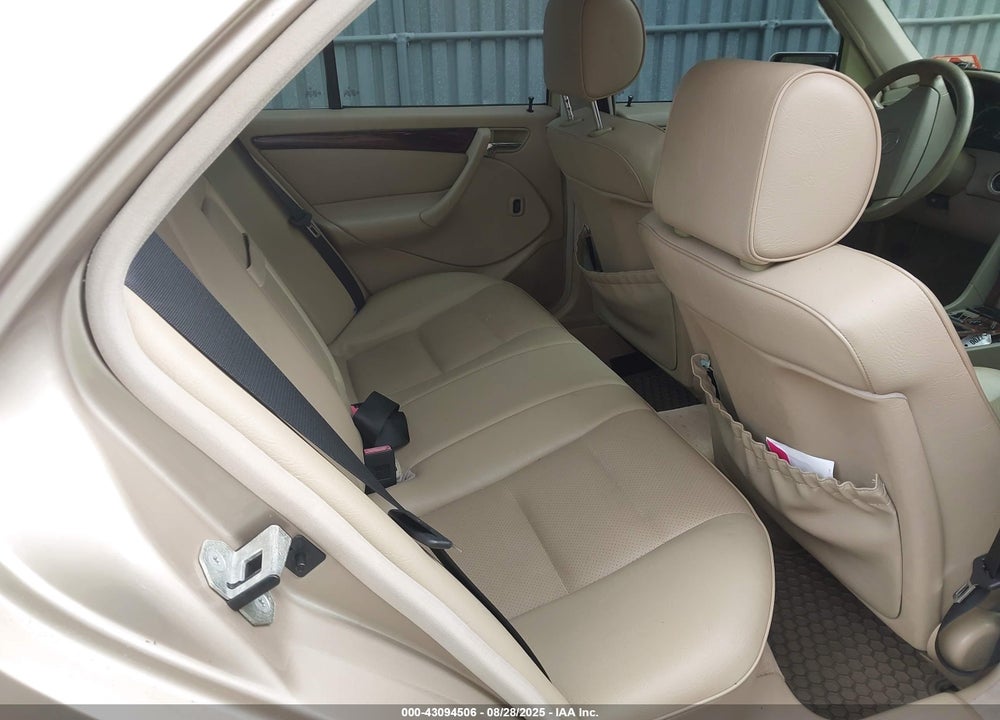2000 MERCEDES-BENZ C 280 VIN: WDBHA29G5YA849170