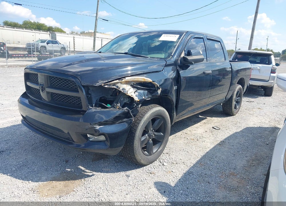 2012 RAM 1500 ST VIN: 1C6RD7KT4CS165867