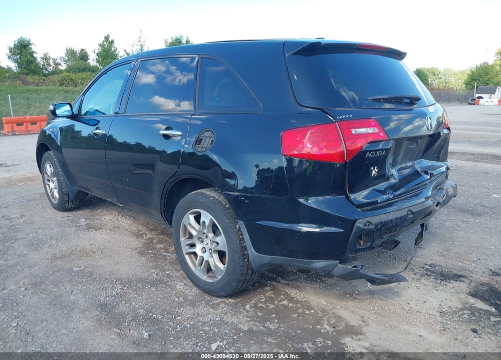 2007 ACURA MDX TECHNOLOGY PACKAGE VIN: 2HNYD28307H523360