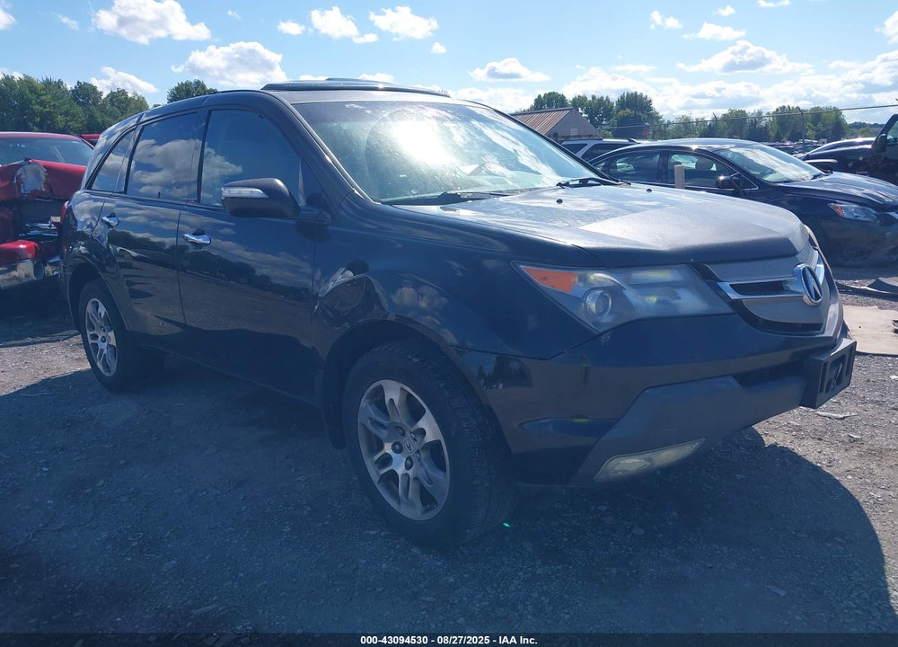 2007 ACURA MDX TECHNOLOGY PACKAGE VIN: 2HNYD28307H523360