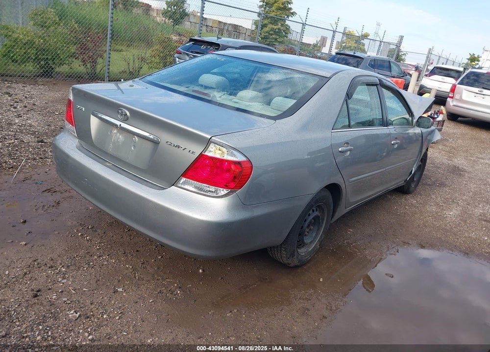 2006 TOYOTA CAMRY LE VIN: 4T1BE32K66U678081