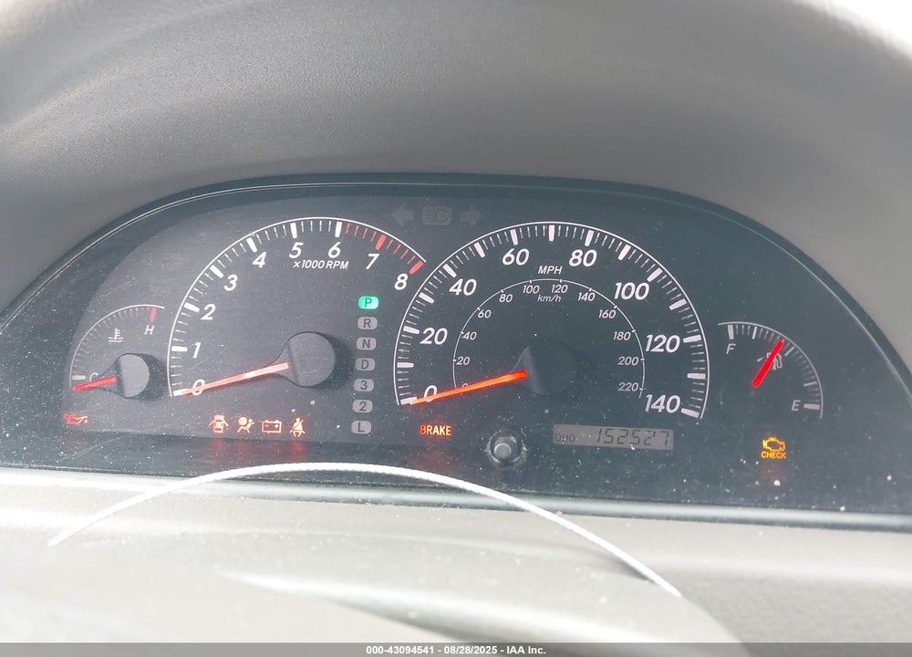 2006 TOYOTA CAMRY LE VIN: 4T1BE32K66U678081